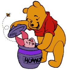 You were not so lucky as Winnie-the-Pooh as he found at least Piglet in the honeypot; you did not find anything here this time.